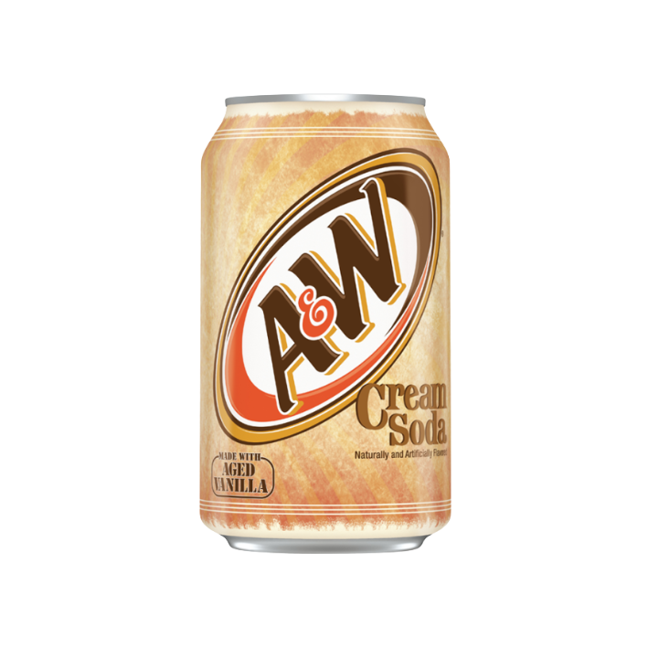 A&W Cream Soda 355ml x 12