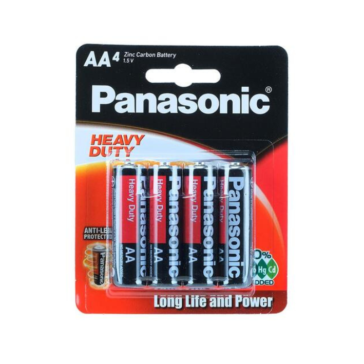 Battery Panasonic Heavy Duty Battery (AA) 4pk