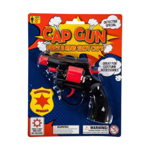 Cap Gun Fires 8 Rings Shot