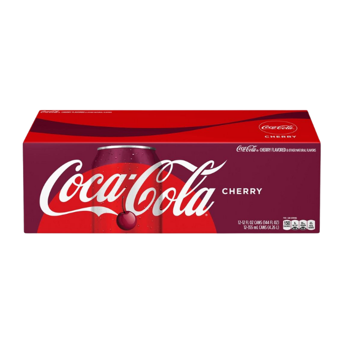 Coca Cola Cherry 355ml x 12 - Image 2