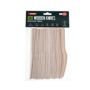 Eco Wooden Knife-16.5cm - 50pk x 24