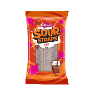 Lolliland Sour Straps Cola 160g x 12