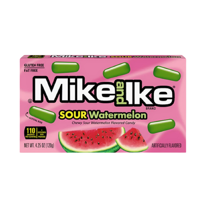 Mike and Ike Sour Watermelon 127g x 12