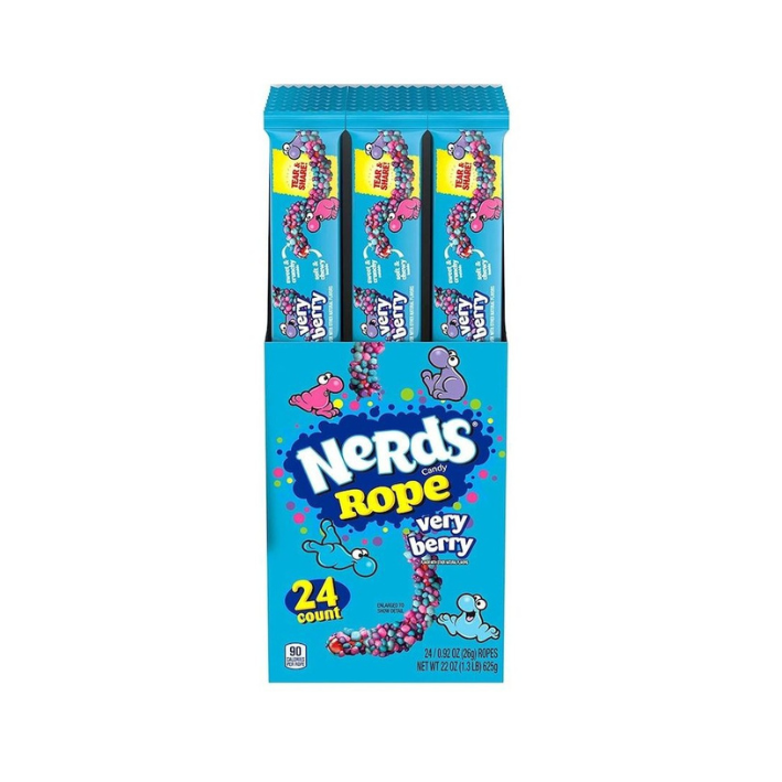 Nerds Rope Very Berry 26g x 24