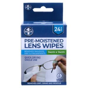 Pre-Moistened Lens Cleaning Wipes 24pk