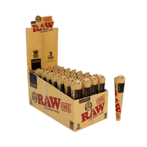 Raw Cones Kingsize 3pk Pre Rolled x 32 Packets