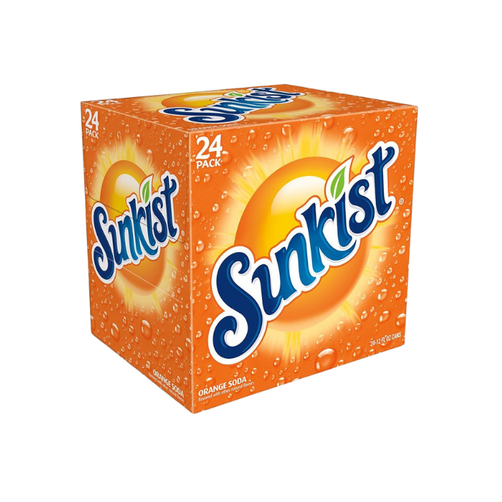 Cans Sunkist 440ml x 24 - Image 2