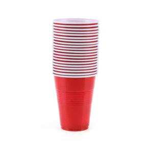 Drinkware Party Cup American Red 10pk 450ml x 48
