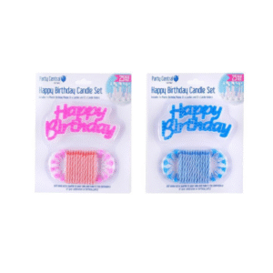 Happy Birthday Candle Set - 25pack x 36