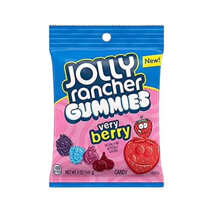 Jolly Rancher Gummies Very Berry 141g x 12