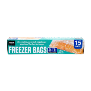 Bags Freezer 26.5cmx27.5cm 15pk