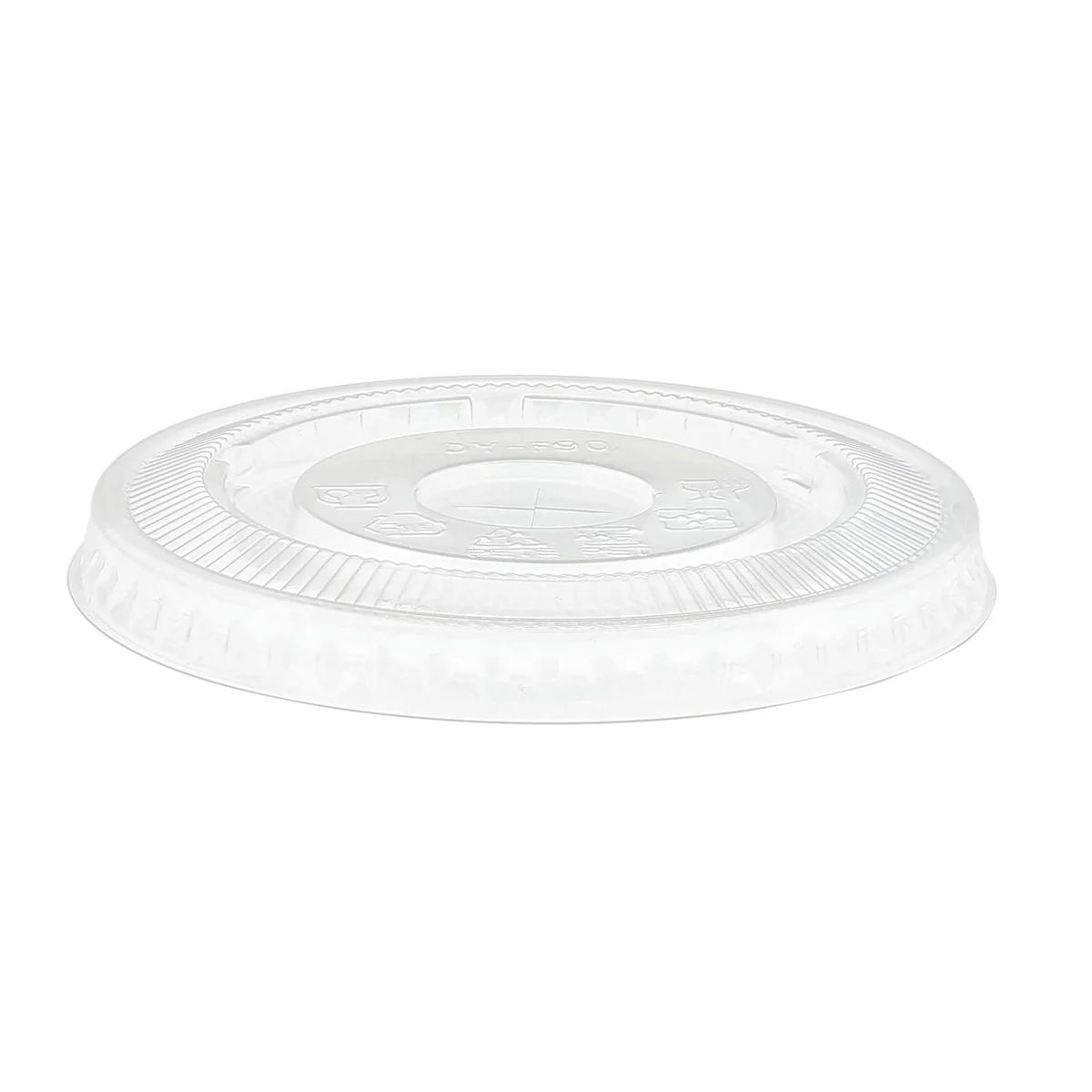 PET Flat Lid Velta 98mm x 1000