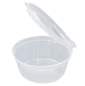 Sauce 35ml Container with Attached Lid x 1000